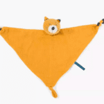 Doudou plat Lulu avec prénom brodé