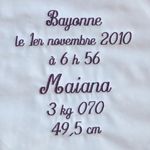 Bavoir Naissance (photo 2/3)