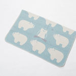 Couverture Mes ours et mes pingouins broderie offerte