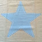 Couverture Coeur rose, Étoile bleue broderie offerte (photo 5/5)