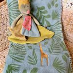 Couverture bébé broderie offerte