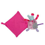 Doudou Mouchoir Souris avec prénom brodé