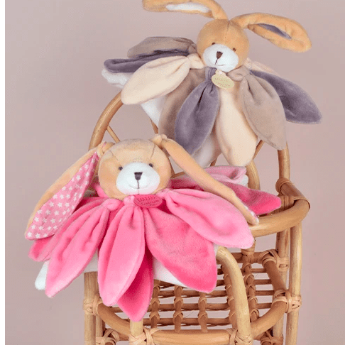 Doudou fleur collector rose (photo 1/2)