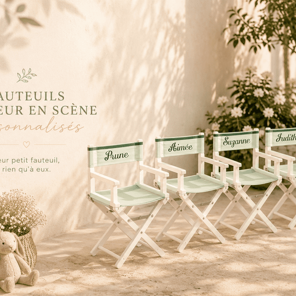 Chaise toile basque personnalisée
