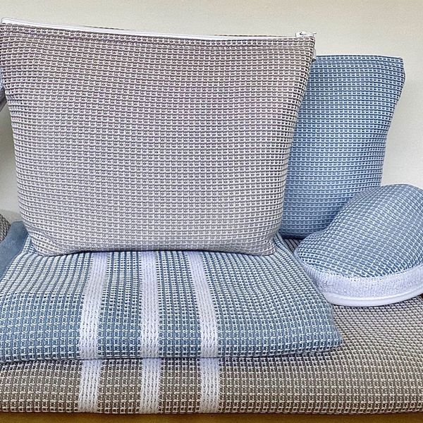 Linge en nid d'abeille